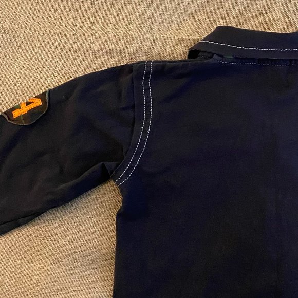 Claesen's INTL Baby India Embroidered Pirate Collar Shirt Cotton Lycra - Picture 5 of 8